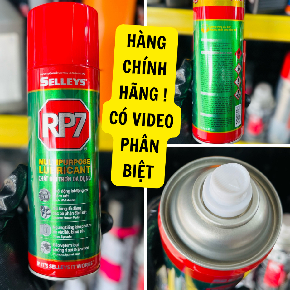 Chai chống rỉ sét, bảo vệ thiết bị RP7 350G Chính Hãng