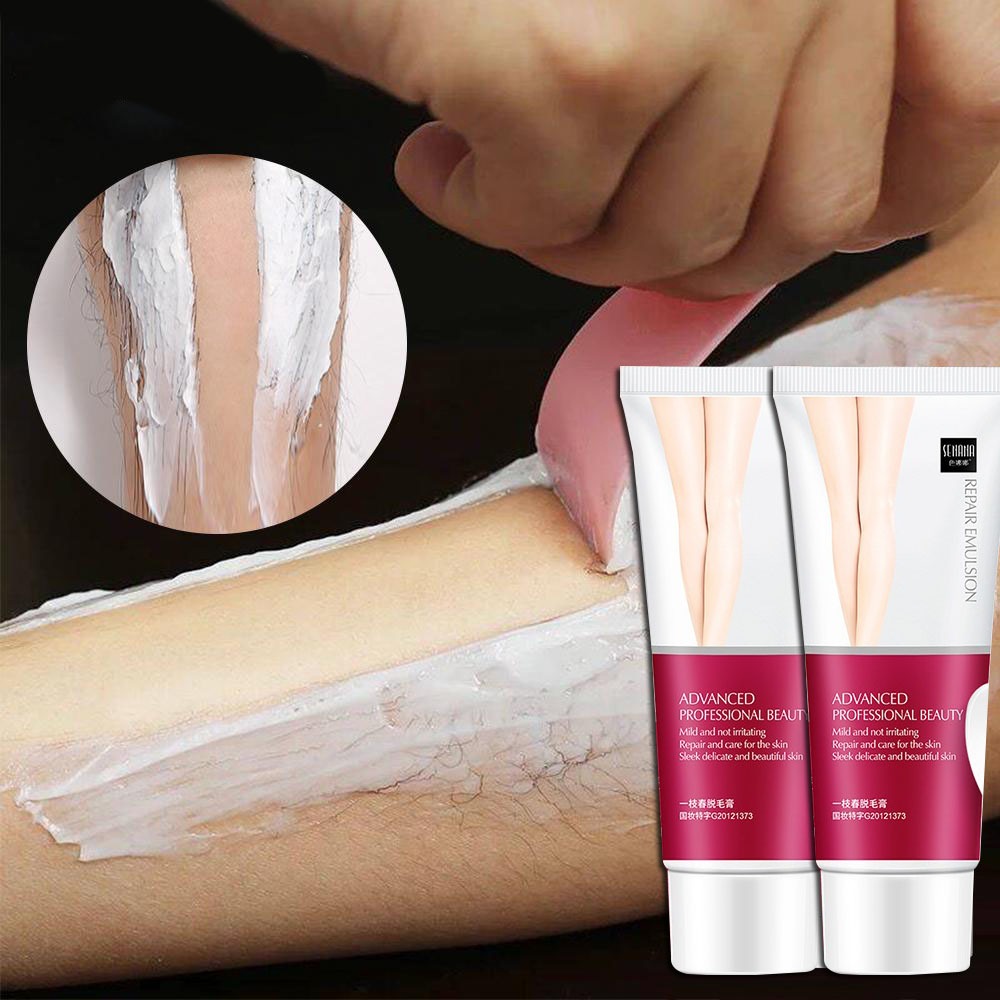 Kem tẩy lông OLLIE , tẩy lông vùng kín , nách, tay, chân, triệt lông an toàn không đau 60g