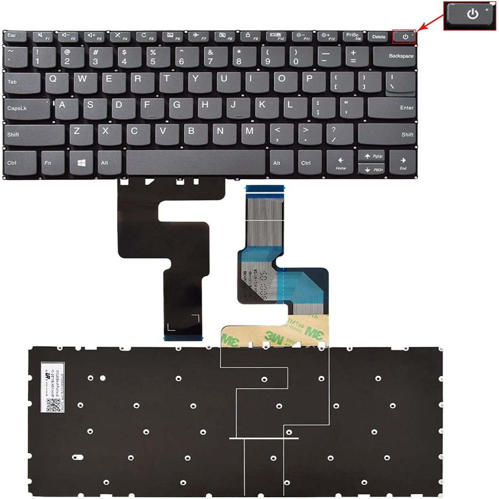 Bàn phím laptop Lenovo Ideapad 320-14ast,320-14isk,330-14ast,330-14ikb,130-14ikb,120s-14iap / 320-14 CÓ NÚT NGUỒN