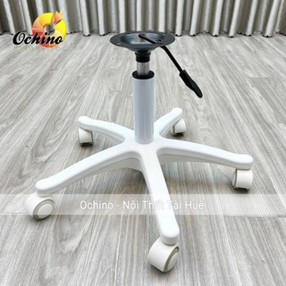  Bộ Chân Ghế Xoay Văn Phòng Có Bánh Xe Chân Nhựa Màu Trắng Bền Đẹp  Có Sẵn  