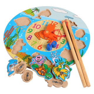 Đồ chơi gỗ - Đồng hồ đại dương chính hãng Winwintoys 63362