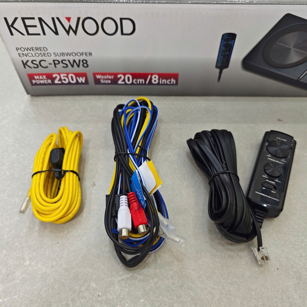 BỘ PHỤ KIỆN DÀNH CHO LOA SUB GẦM GHẾ KENWOOD KSC-PSW8