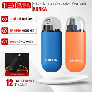 Máy Cắt Tỉa Lông Mày Lông Mũi Điện Mini KONKA Hàng Chính Hãng, Cắt Tỉa Lông Mũi Thông Minh Tiện Lợi