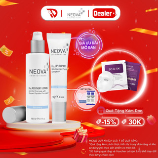  Lotion và kem dưỡng cấp ẩm phục hồi da Neova  Cu3 Recovery Lotion 100ml  Cu3 Tissue Repair 30ml 