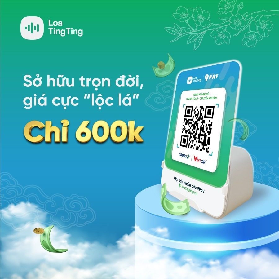 Loa TingTing - Loa báo chuyển khoản chính hãng - Kết nối mọi ngân hàng