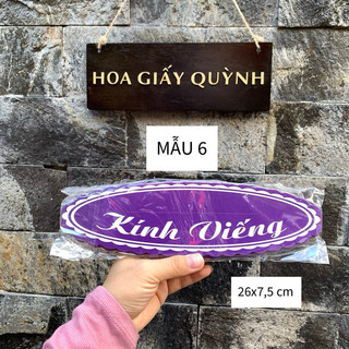 BANNER/ TAG CHIA BUỒN (48-50 CÁI)