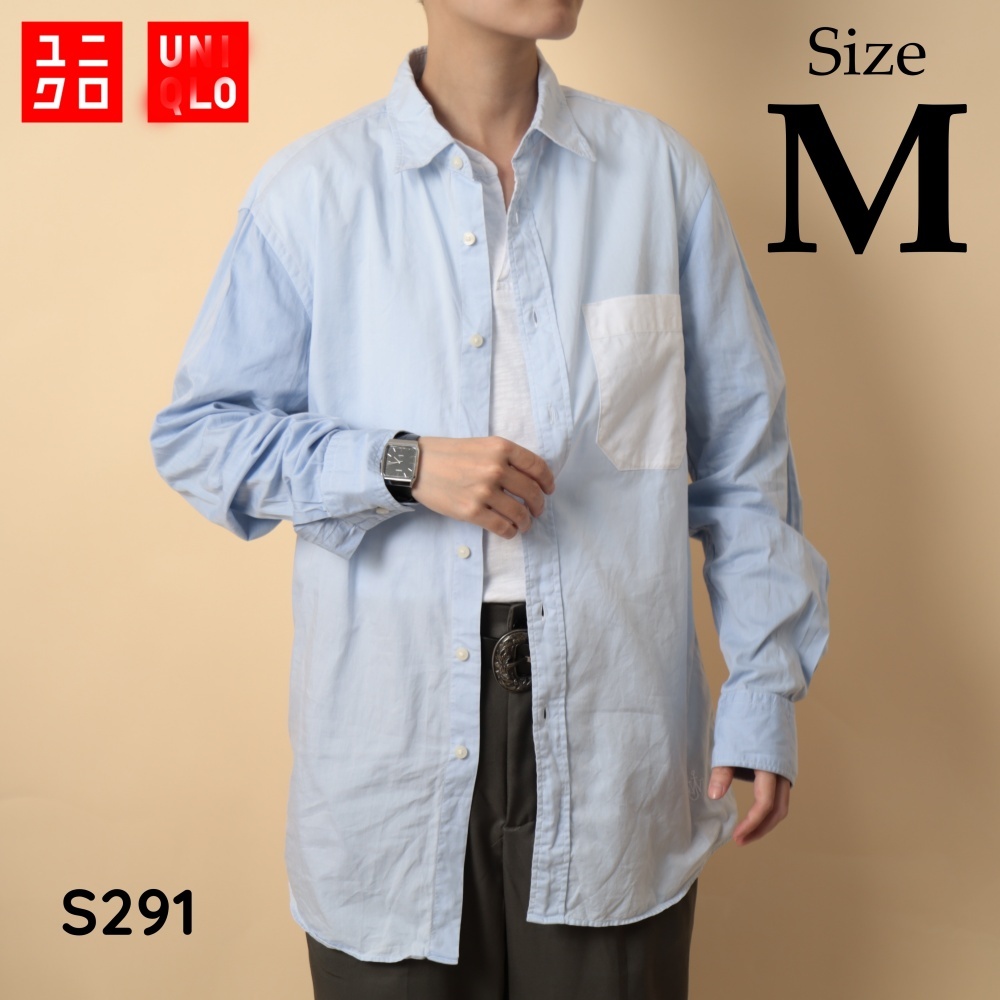 [Size M][SS291] Áo sơ  UNII/QƯỜ/LLO X Jw Anderson - secondhand (2hand) - COBvintage VINTAGEL