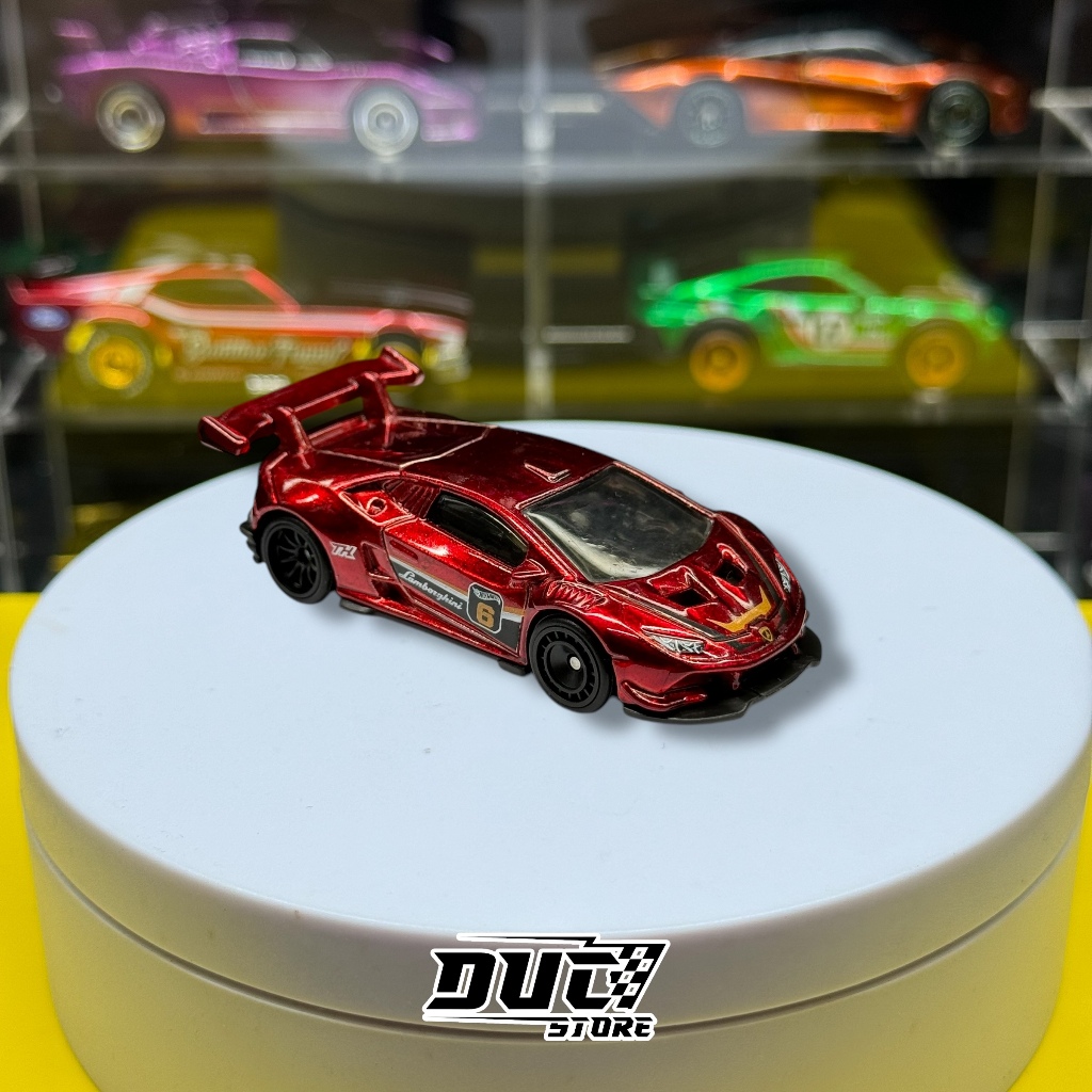 Ducstore Xe mô hình HTF43 Hot Wheels STH Loose Lamborghini Huracán LP 620-2 Super Trofeo - P Case 2024