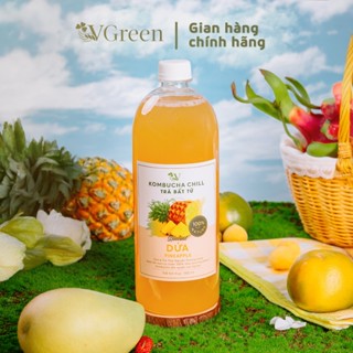 VKOMBUCHA CHILL - Trà kombucha hoa quả tươi (chai 1000ml)