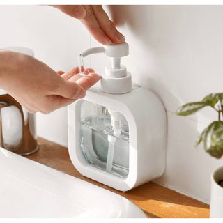 Chai chiết xà phòng sữa tắm, dầu gội,… dạng nhấn trong suốt tiện lợi