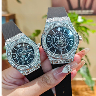 [Nam nữ + bảo hành 12th] Đồng hồ Nam YSHI 602 -42mm đính đá cao cấp