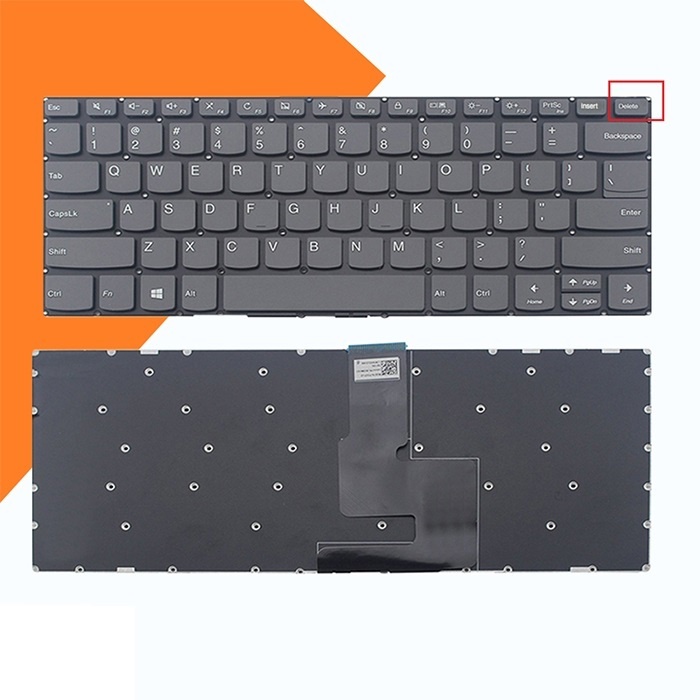 Bàn phím laptop Lenovo Yoga 520-14IKB,Ideapad V330-14ISK,V330-14IKB,V130-14IKB,V330-14ARR,520-14 Không Nút Nguồn