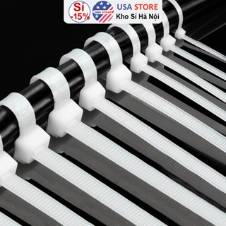 Bộ 100/200 Dây Rút Nhựa - Dây Thít Nhựa Lạt Khóa Siêu Chắc - Sửa Chữa Gia Đình Đa Năng