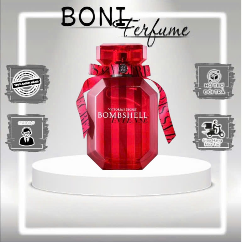 Nước hoa Victoria Bomshell Intense 5ml/10ml/20ml | 𝐵𝒪𝒩𝐼.𝒫𝐸𝑅𝐹𝒰𝑀𝐸 |