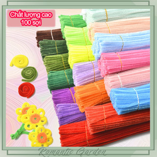 100 sợi Kẽm Nhung Loại 1 Dày Đẹp Làm Hoa, Làm Đồ Handmade