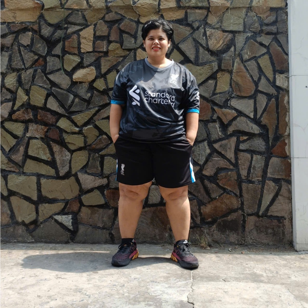 (bigsize 100kg) bộ quần áo bóng đá big size 100kg đến 135kg màu đen