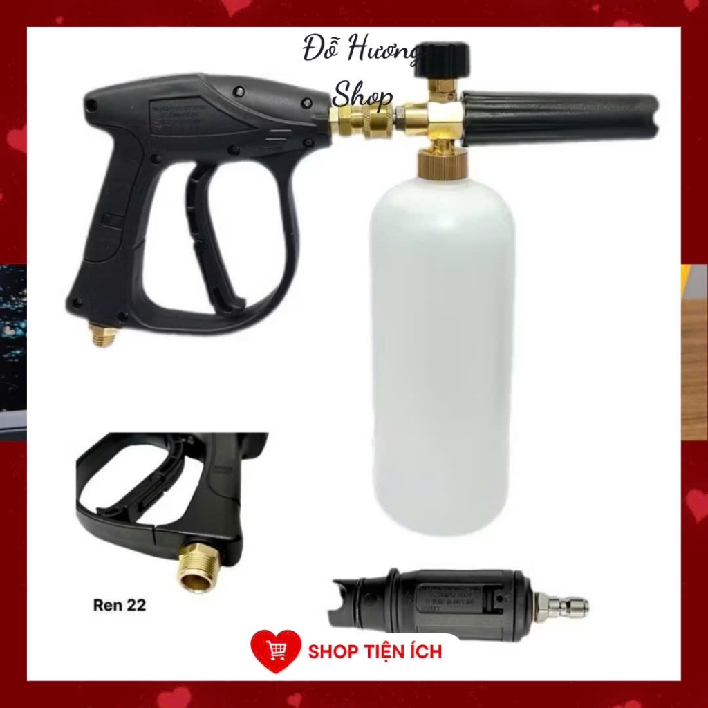 Bình Phun Tạo Bọt Tuyết (Rửa xe) 1L