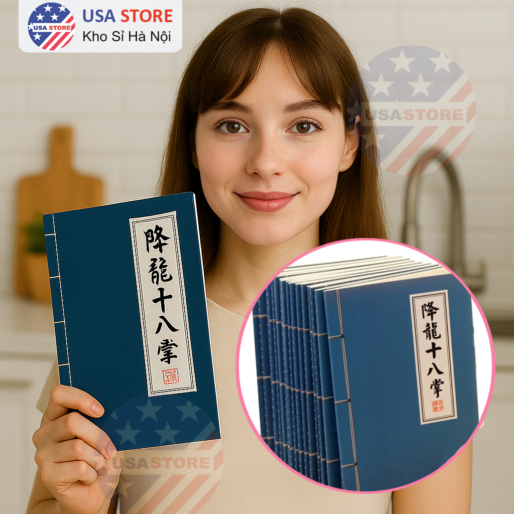 [GIÁ SỈ] Sổ Tay Kiếm Hiệp Bí Kíp Võ Công Vở Viết Thư Pháp Cổ Trang