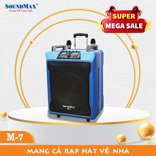 Loa Soundmax Bluetooth M-7- Hàng chính hãng