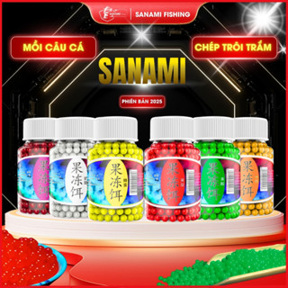 Mồi Câu Cá Chép Trôi Trắm Dạng Thạch Viên Cao Cấp, Mồi Siêu Tốc 3 Giây Đủ Hương Vị MO03