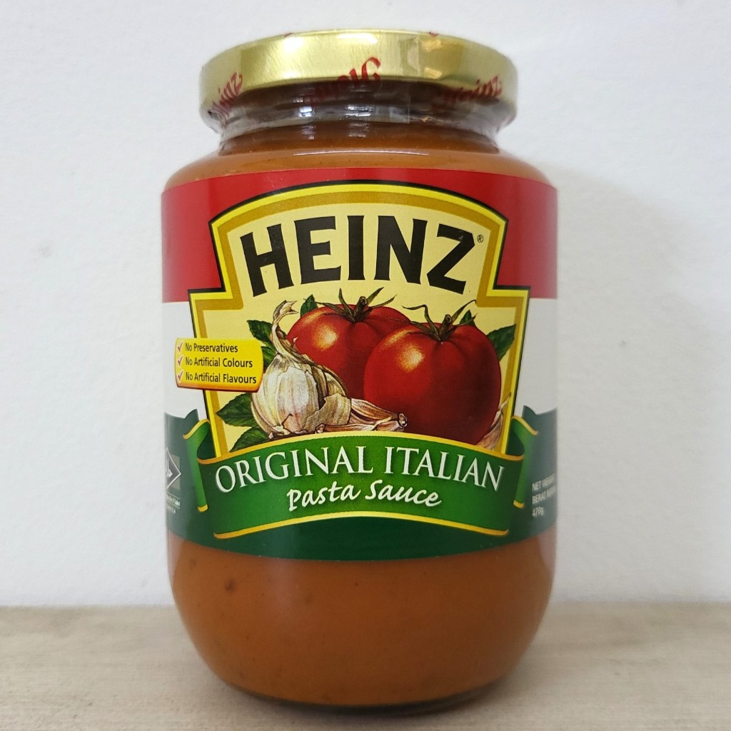 HEINZ (Lọ TT 470g) SỐT MỲ Ý Original Italian Pasta Sauce (HALAL)