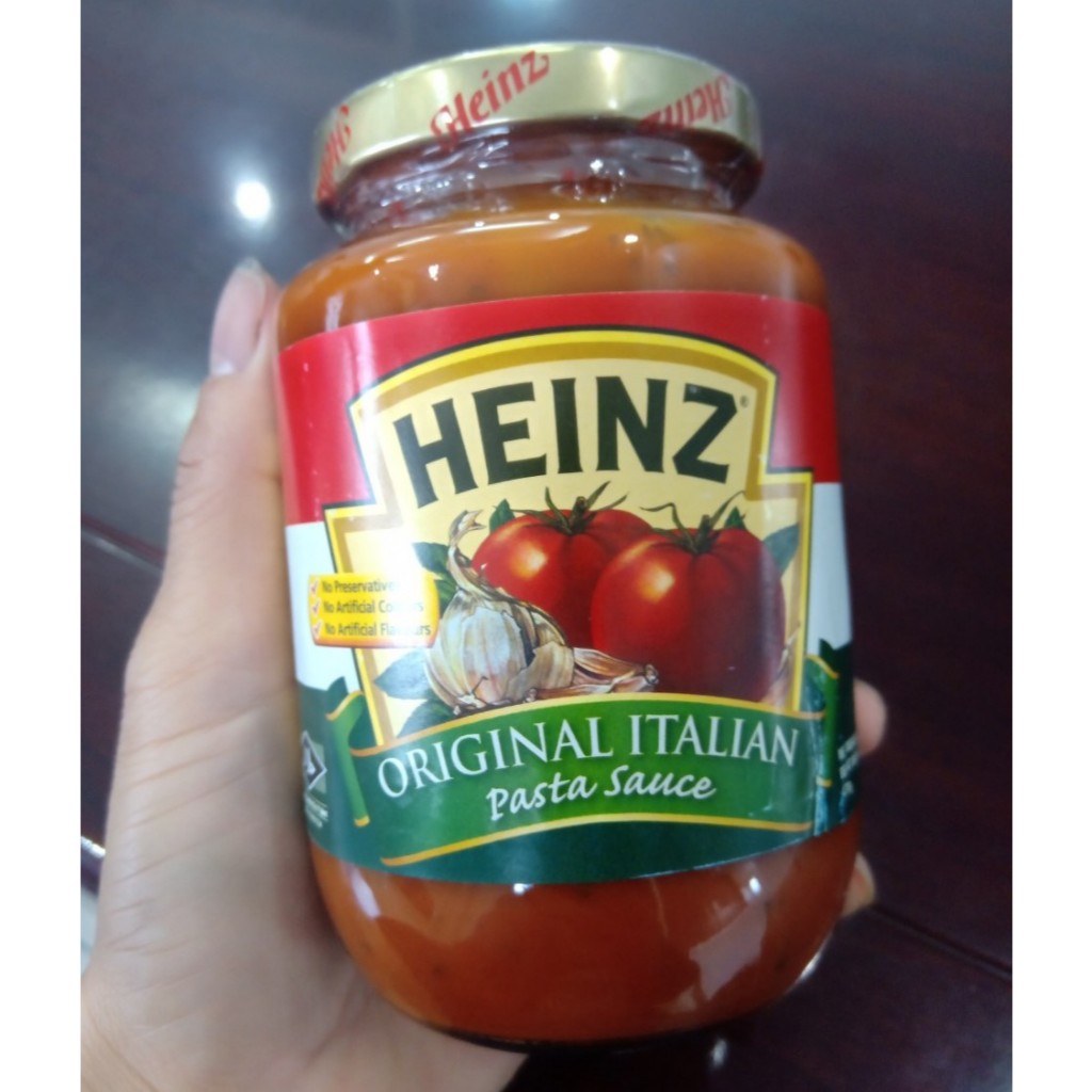 HEINZ + Lọ TT 470g + SỐT MỲ Ý Original Italian Pasta Sauce (HALAL)