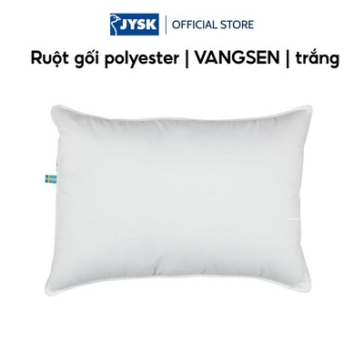 Ruột gối polyester | JYSK VANGSEN | trắng | R50xD70cm | 550gr