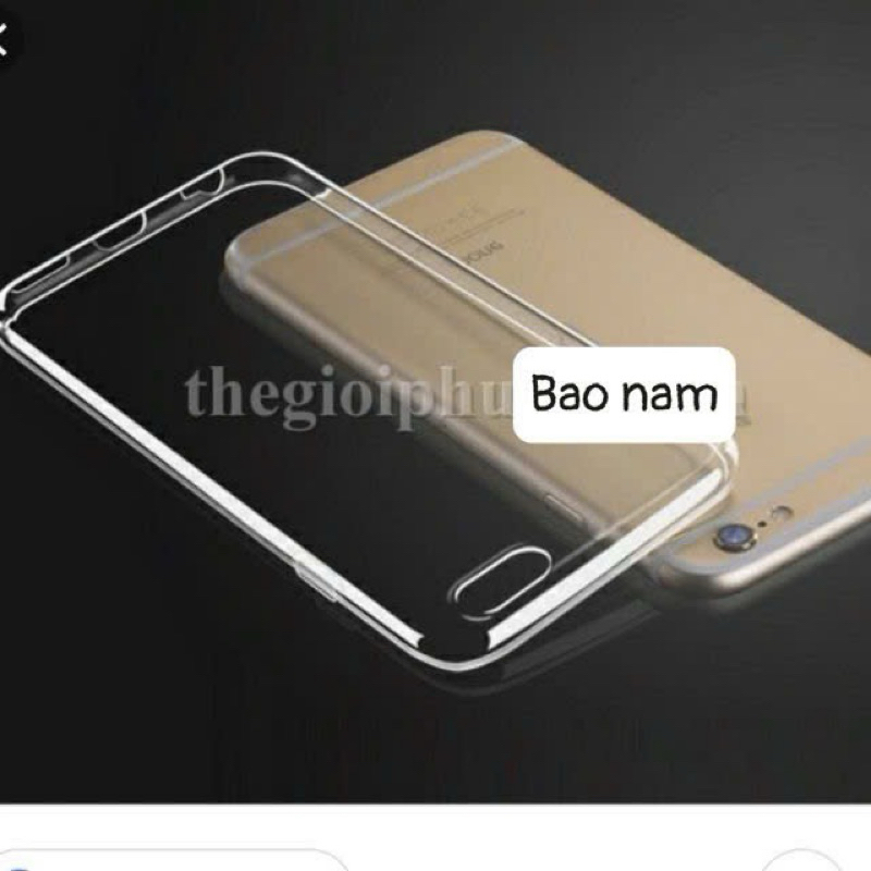 Ốp lưng dẻo silicon iphone 6/6s siêu mỏng trong suốt
