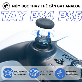 Set Bọc thay thế cần analog PS5 PS4 nguyên bản - Tái Sinh Tay Cầm, Đẳng Cấp Game Thủ - H2GameShop