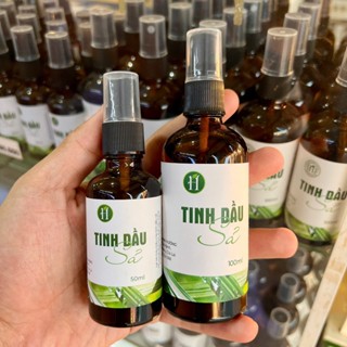 Tinh dầu sả Gia Lai dạng chai xịt nguyên chất Đặc sản Minh Hương 50ml / 100ml