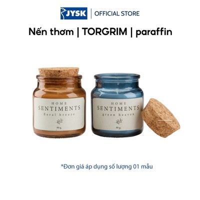 Nến thơm | JYSK TORGRIM | paraffin | nhiều màu | Ø6xC8cm