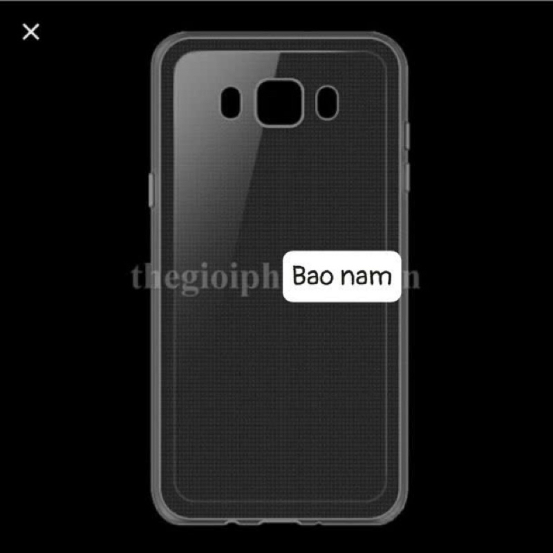 Ốp lưng dẻo silicon samsung j7 2016 siêu mỏng trong suốt