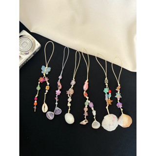 Dây đeo điện thoại Nghêu sò ốc hến🐚 - Dây đeo phụ kiện - Móc khoá biển treo điện thoại, máy ảnh, túi xách balo, quà tặng
