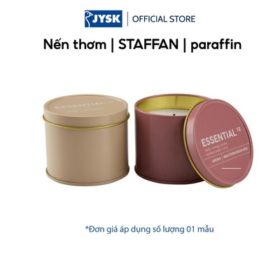 Nến thơm | JYSK STAFFAN | paraffin | nhiều màu | DK6xC8cm