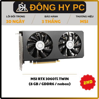  VGA card màn hình MSI RTX 3060 Ti TWIN 8GB 2ND 