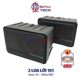  Đôi Loa Trợ Lời 151 160W Nhạc Hay  Giá 2 Cái Tặng 6m Dây  Loa Quán Cafe Nhà Hàng - H2Pro Tech 