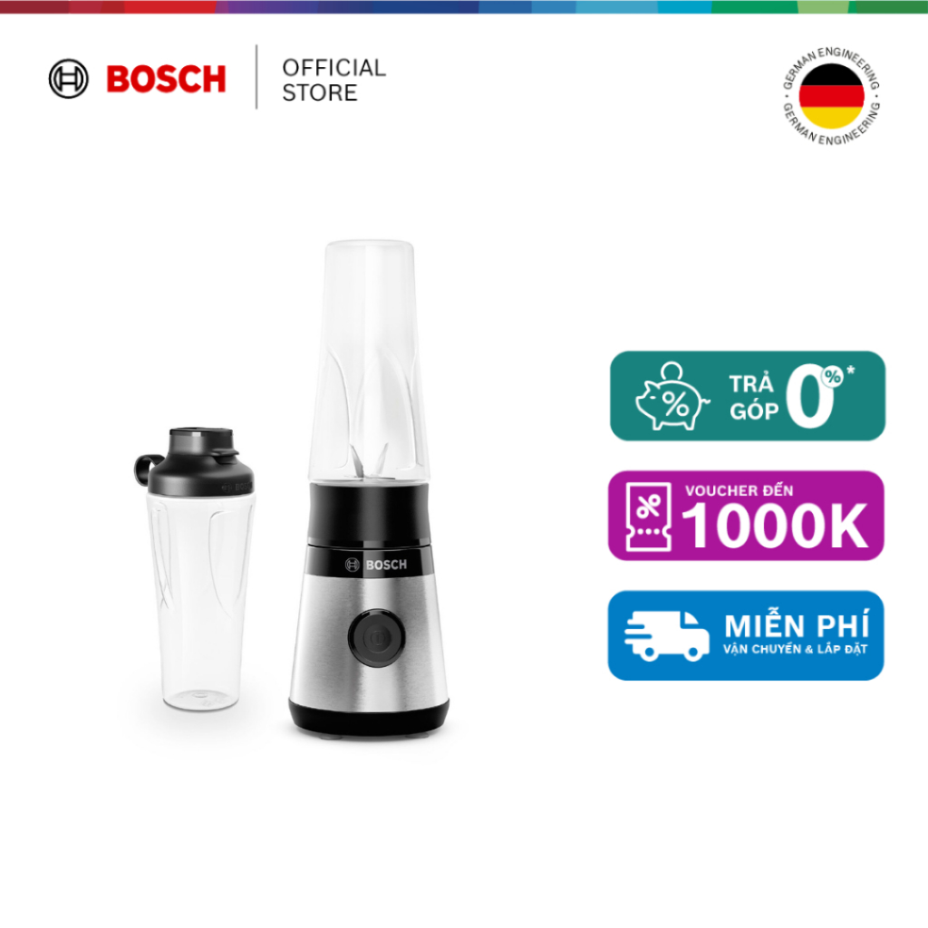 15.07 - 19.07 | Voucher Shopee lên đến 3tr | Máy xay sinh tố Bosch VitaPower MMB2111M - Series 2 (45