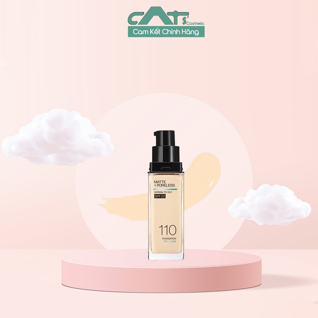 Kem Nền Maybelline Fit Me Matte Poreless Foundation SPF22