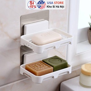 [Hàng Nhập Khẩu] Khay Nhựa Để Xà Phòng Nhà Tắm Sạch Sẽ - Giá Kệ Xà Bông Để Đồ Đa Dạng Kiểu Dáng