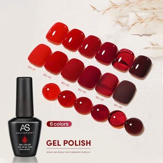 Sơn Gel AS BH Đỏ Bordeaux Red - manh219