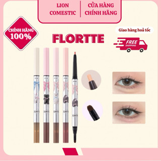 [FLORTTE] Bút Kẻ Bọng Mắt 2 Đầu Flortte Pounding Princess – Làm Bọng Mắt, Tạo Khối Mũi, Bắt Sáng Tự Nhiên