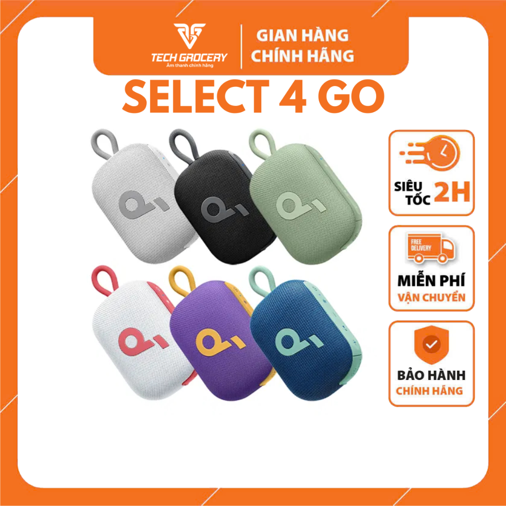 Loa Bluetooth Soundcore Select 4 Go - A31X1 | Kháng bụi, nước IP67 - Hàng Chính Hãng Bảo Hành 18 Tháng | BigBuy360 - bigbuy360.vn