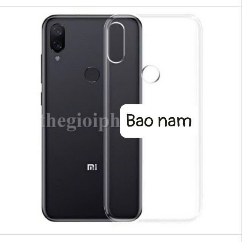Ốp lưng dẻo trong suốt cho xiaomi redmi note 7 siêu đẹp cao cấp