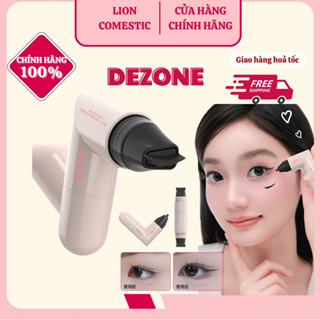   Hoả Tốc  DEZONE  Bút Kẻ Mắt DEZONE Con Dấu Kẻ Mắt Tích Hợp In Sẵn Nét Mảnh Không Trôi Lem Bản Cao Cấp 
