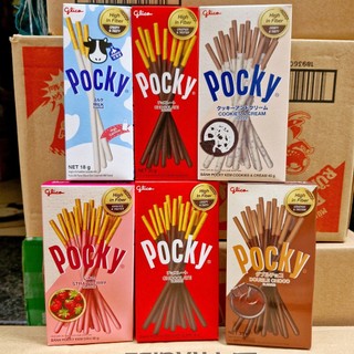  Bánh Pocky Glico Kem Socola Hộp 18g 38g 