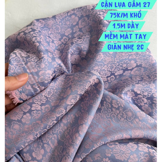 Vải Gấm lụa Hoa, Lụa Gấm Hoa Gió- May Áo Dài, Áo Bà Ba, Bộ Lụa- Loại Đẹp Nhất.