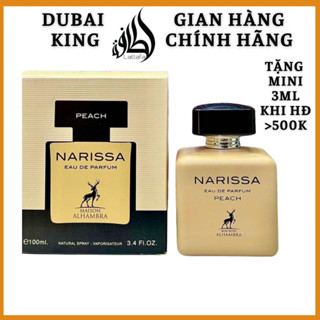  Nước hoa nữ Narissa Peach Maison Alhambra bản DUPE của Nar.ciso Poudree - Lưu hương lâu 