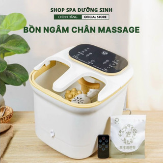 Bồn Ngâm Chân MassageTự Động, Hồng Ngoại Làm Nóng Có Sục Khí, Hẹn Giờ Thời Gian Tính Năng Cao Cấp