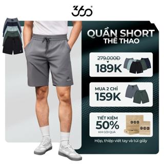 Quần short gió nam thể thao 360 Boutique quần đùi tập gym đi biển mặc nhà QSGOL607