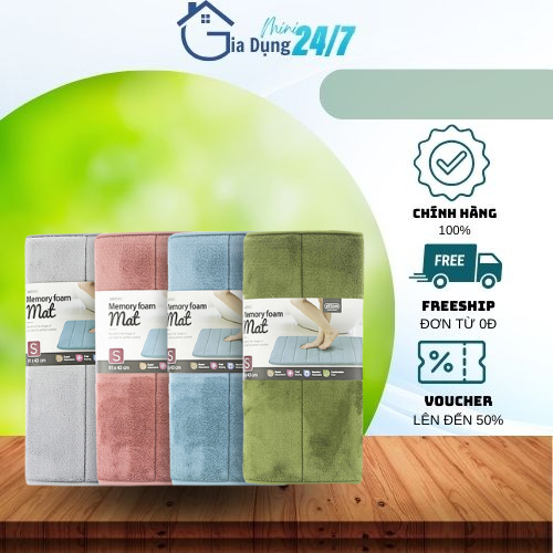 Thảm chùi chân Lock&Lock Memory Foam Stripe MAT510